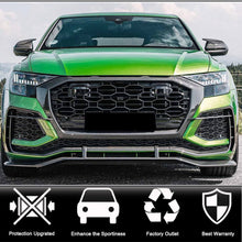 Mirror Covers (2018-2023, Carbon, Without Lane Change Assist) for Audi Q8 2018- - image 2