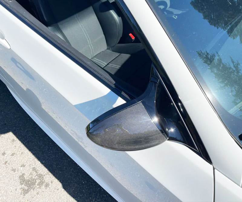 Mirror Covers V1 (for M3, Carbon) for BMW 3 Series E90/E91 2005-2011 - image 2
