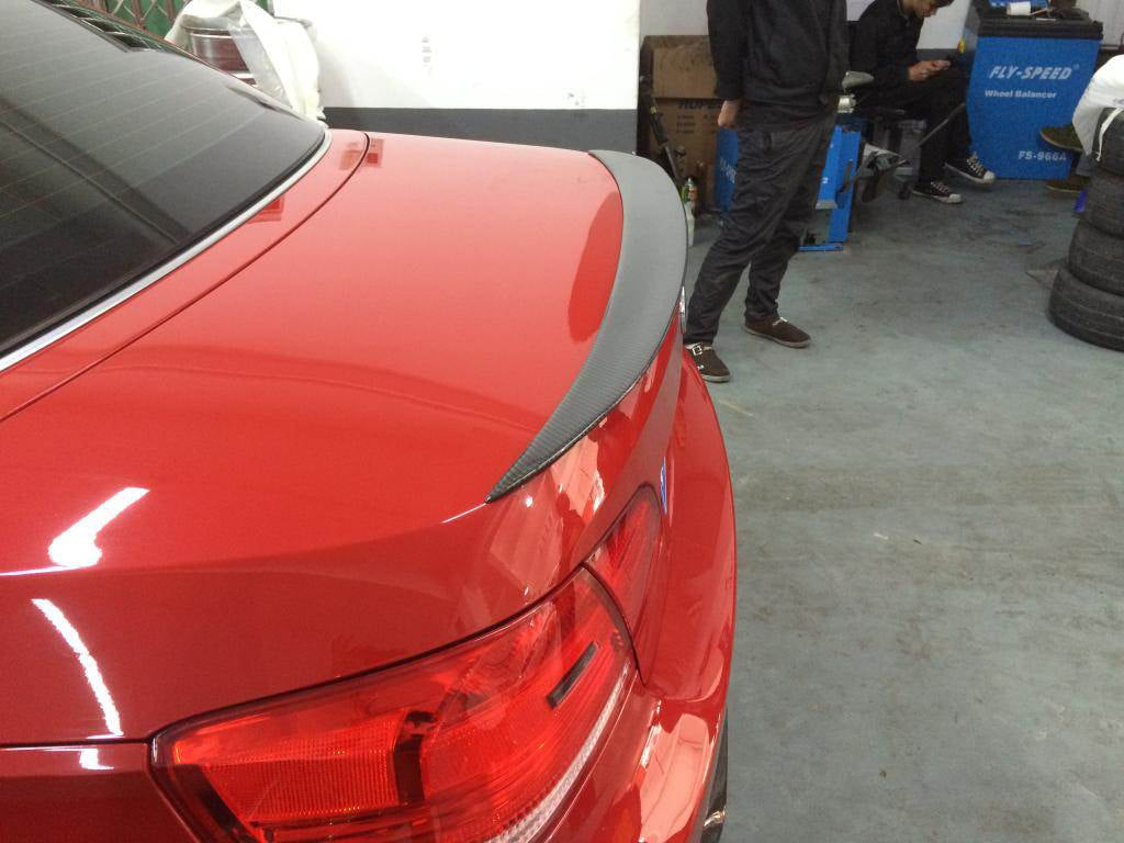 Rear Trunk Spoiler Carbon Fiber V3 (Convertible) for BMW 3 series E-90/91/92/93 2005-2011 - image 2
