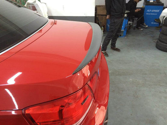 Rear Trunk Spoiler Carbon Fiber V3 (Convertible) for BMW 3 series E-90/91/92/93 2005-2011 - image 2