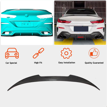 Rear Trunk Spoiler Dry Carbon Fiber (for G16) for BMW 8 series G14/G15/G16 - image 2