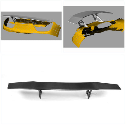 Spoiler V1 (2011-2013, Carbon) for Ferrari 458 Italia 2009-2015 - image 2