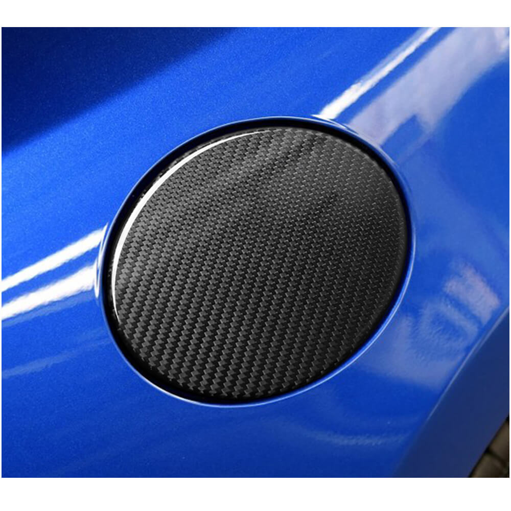 Overlay on the gas tank hatch (Carbon) for Subaru BRZ 2012-2021 - image 2