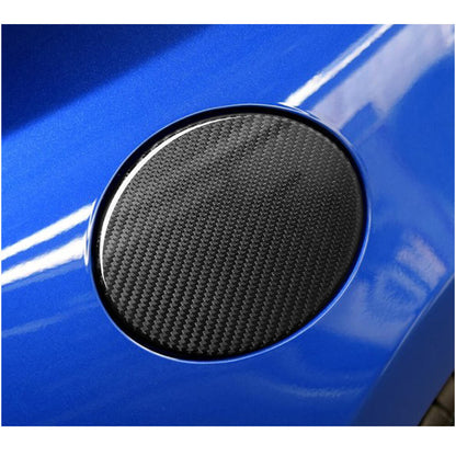 Overlay on the gas tank hatch (Carbon) for Subaru BRZ 2012-2021 - image 2