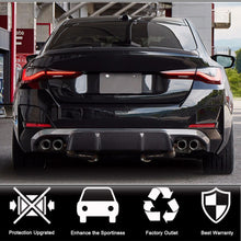 Rear Bumper Diffuser Carbon Fiber (for G26) for BMW 4 series G22/23/26 2020- - image 2