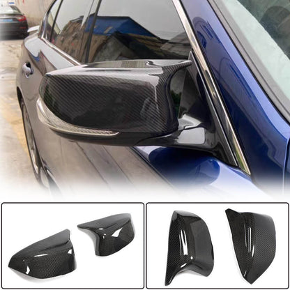Mirror covers (Carbon) for Infiniti QX70 2013-2019 - image 2