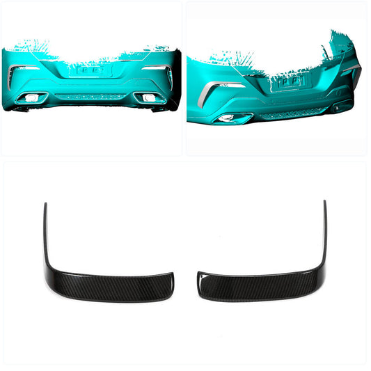 Rear Bumper Vents Dry Carbon Fiber V1 (for M-Sport) for BMW 8 series G14/G15/G16 - image 2