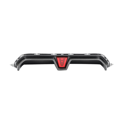 Rear bumper diffuser V2 (for M-Sport/M5 F90, Carbon) for BMW 5 Series G30/G31 2017-2023 - image 2