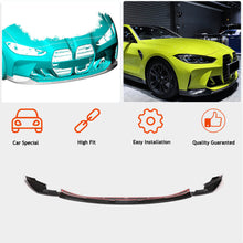 Front Bumper Lip V3 (for G82/G83, Carbon) for BMW 4 Series G22/23/26 2020- - image 2