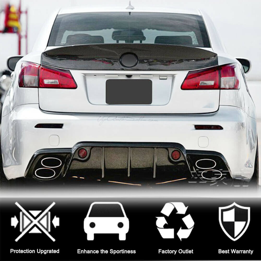 Spoiler (Carbon) for Lexus IS 2005-2013 - image 2