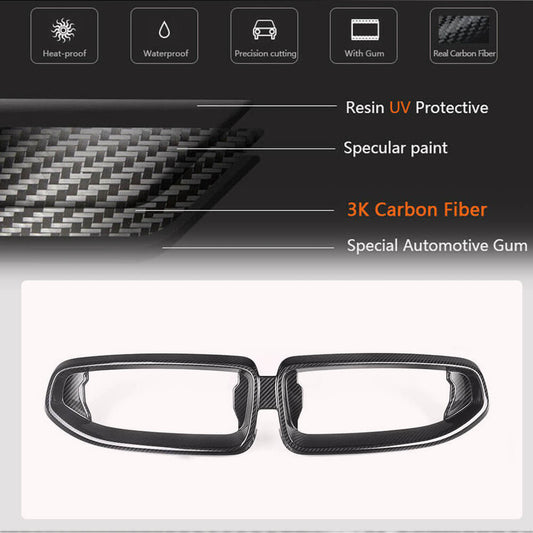 Grille stroke (Dry carbon) for BMW 2 Series G42 2021- - image 2