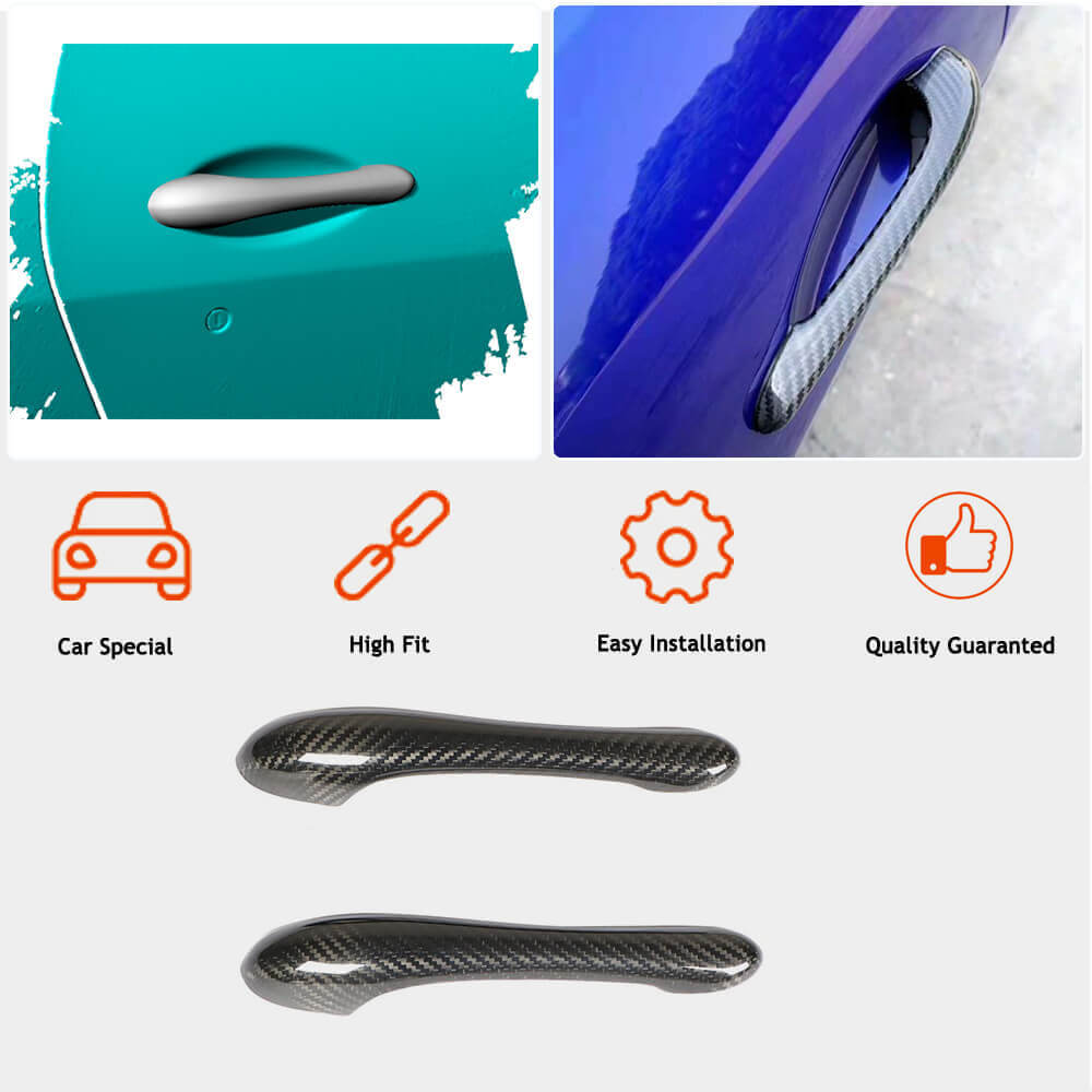 Carbon Door Handle Covers for Maserati GranTurismo 2007-2019 - image 2