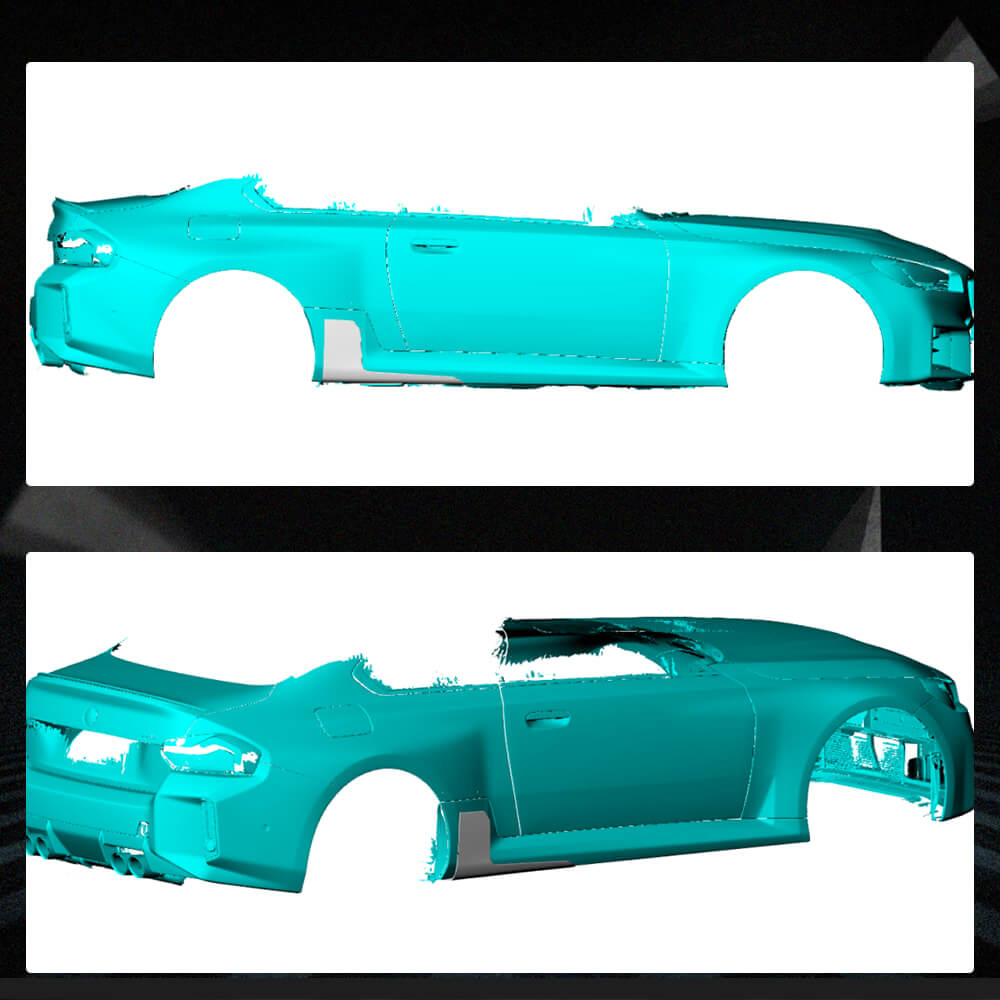 Side Skirt Extensions V2 (for G87, Carbon) for BMW 2 Series G42 2021- - image 2