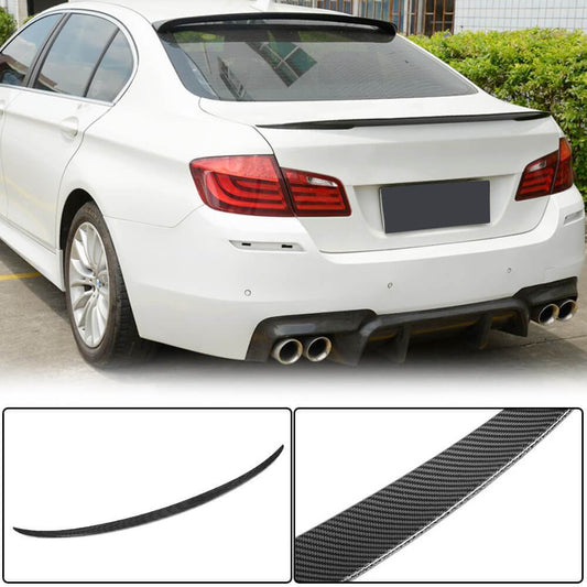 Rear Trunk Spoiler Carbon Fiber V9 (SD) for BMW 5 series F-10/11/07 2010-2016 - image 2