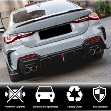 Rear Bumper Diffuser Carbon Fiber V3 (M-Sport) for BMW 4 series G22/23/26 2020- - image 2