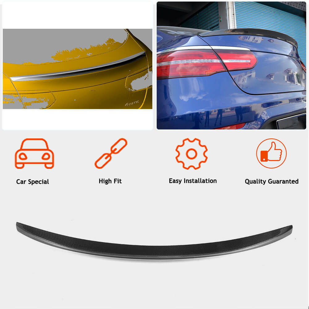 Spoiler V1 (Carbon) for Mercedes GLC coupe C253 2016-2023 - image 2