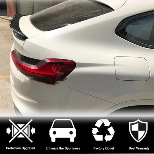 Rear Trunk Spoiler Carbon Fiber V3 for BMW X4 G02 2018- - image 2