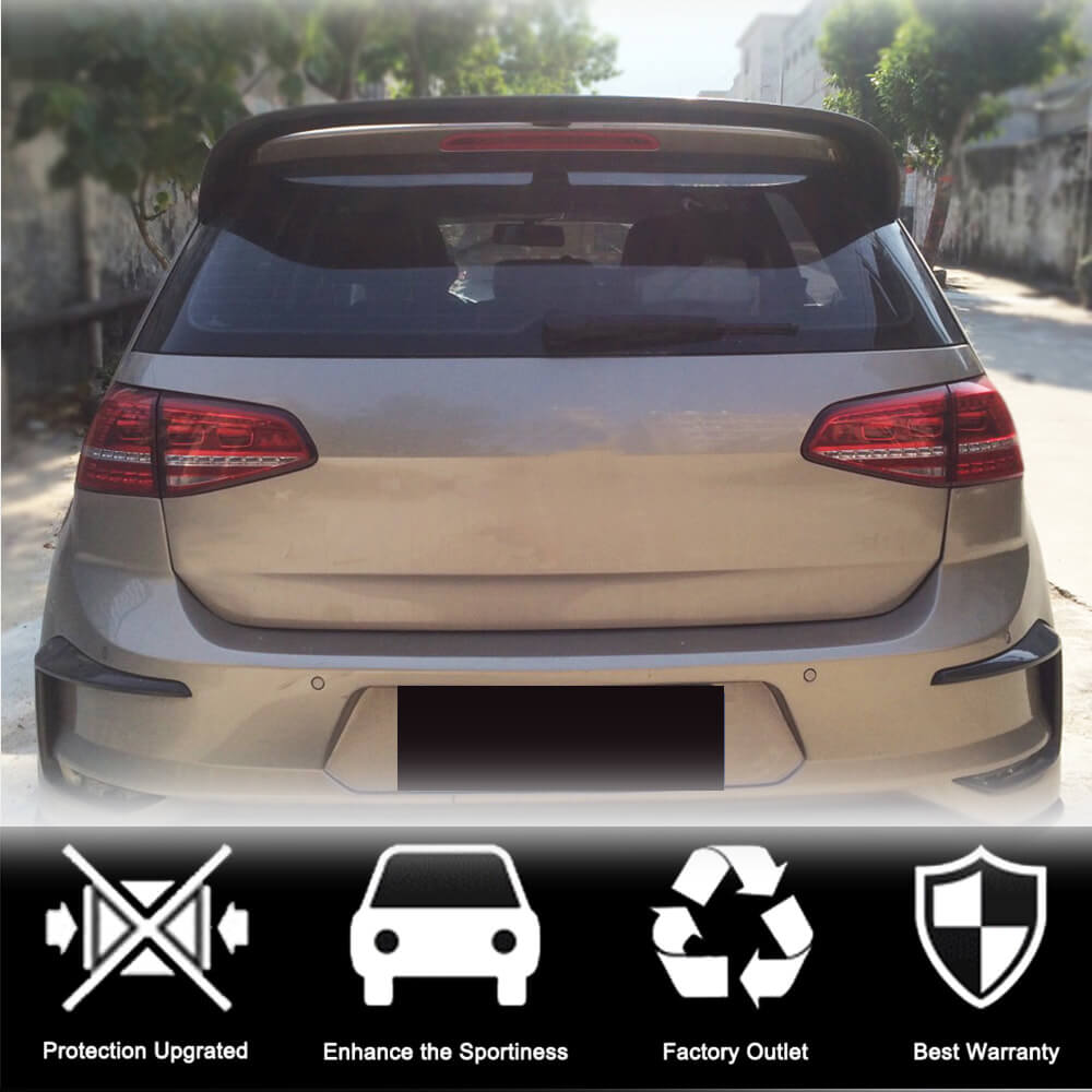 Spoiler V3 (for Base/R-Line HB, Carbon) for Volkswagen Golf 7/E-Golf 2012-2020 - image 2