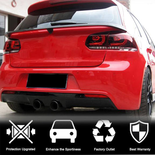 Lower spoiler (for GTI/R HB 2010-2013, Carbon) for Volkswagen Golf 6 - image 2