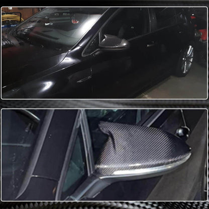 Mirror Covers V1 (Carbon) for Volkswagen Golf 7/E-Golf 2012-2020 - image 2