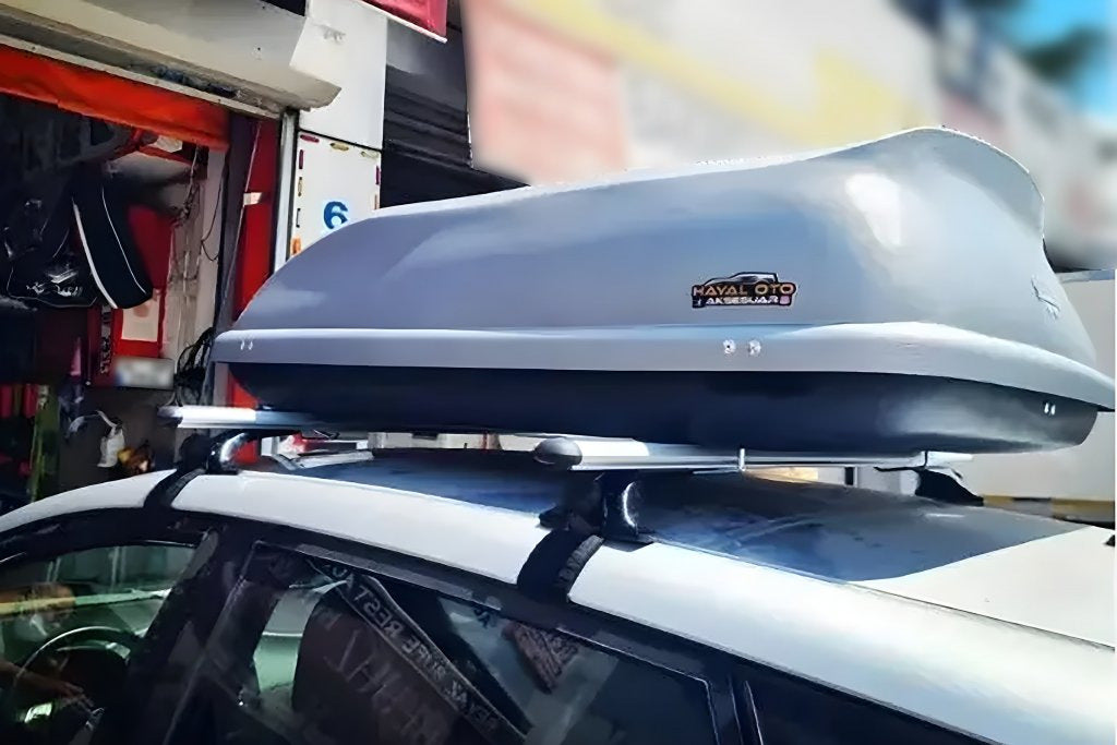 Clearance! Roof rack for smooth roof Oluksuz V4 (chrome, pair) - image 2