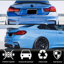Rear Trunk Spoiler Carbon Fiber V4 (for F82) for BMW 4 series F-32 2012-2020 - image 2