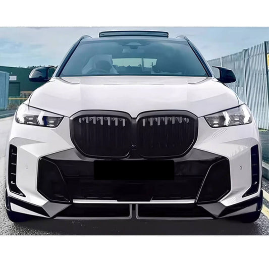 Front Lip Spoiler Paradigm V-5 (2023-, Gloss Black) for BMW X5 G05 2019- - image 2