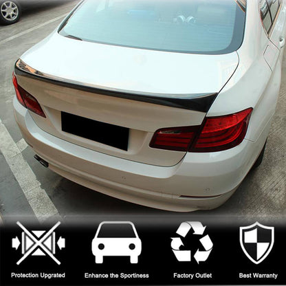 Rear Trunk Spoiler Carbon Fiber V4 (SD) for BMW 5 series F-10/11/07 2010-2016 - image 2