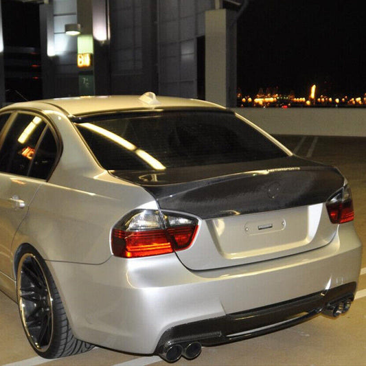 Rear Trunk Spoiler Carbon Fiber V6 (SD) for BMW 3 series E-90/91/92/93 2005-2011 - image 2