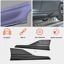 Side Skirts Carbon Fiber V5 (for M-Competition) for BMW 2 Series F22/23 2014-2021 - image 2