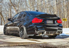 Rear Bumper Diffuser Carbon Fiber V1 (for E90 M Sport) for BMW 3 series E-90/91/92/93 2005-2011 - image 2