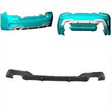 Rear Bumper Diffuser Carbon Fiber V5 (2019-2021, M-Sport) for BMW 3 series G20/21 2018- - image 2