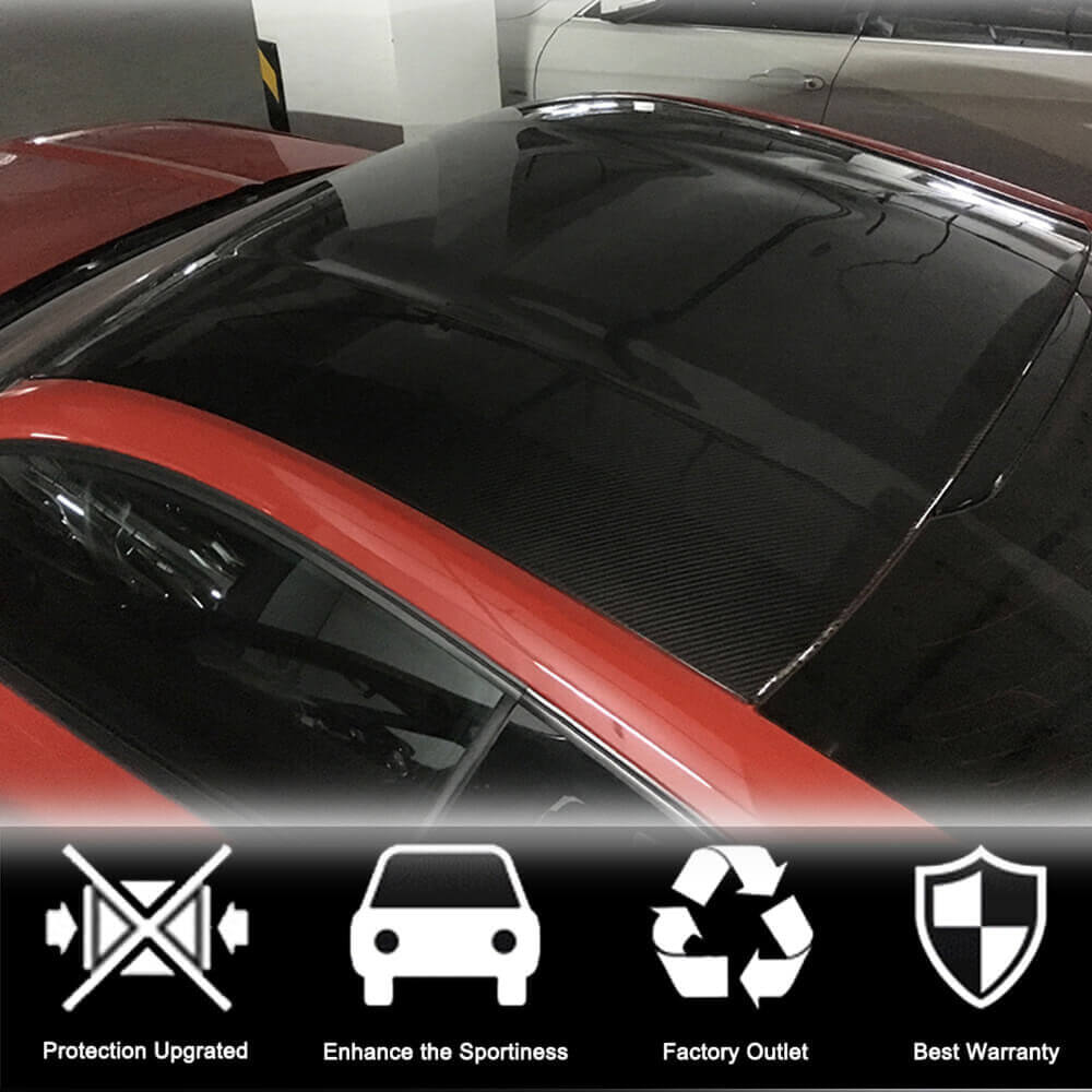 Carbon Roof Cover for Ford Mustang 2015-2023 - image 2