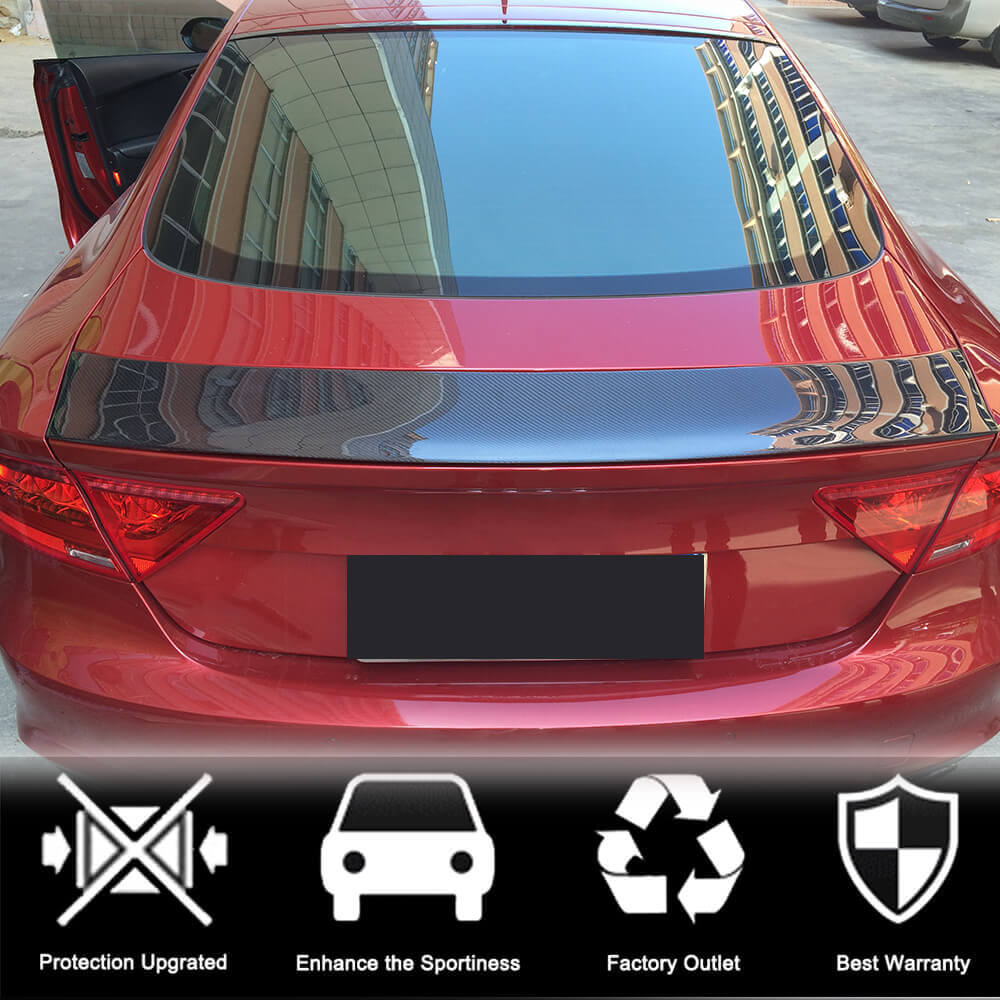 Spoiler V2 (Carbon) for Audi A7 2010-2018 - image 2