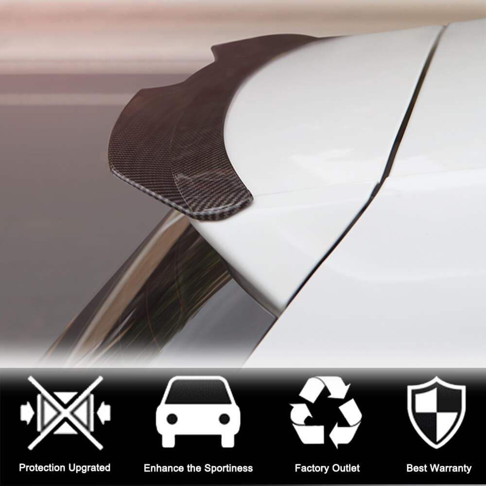 Spoiler V2 (for GTI/R HB, Carbon) for Volkswagen Golf 7/E-Golf 2012-2020 - image 2