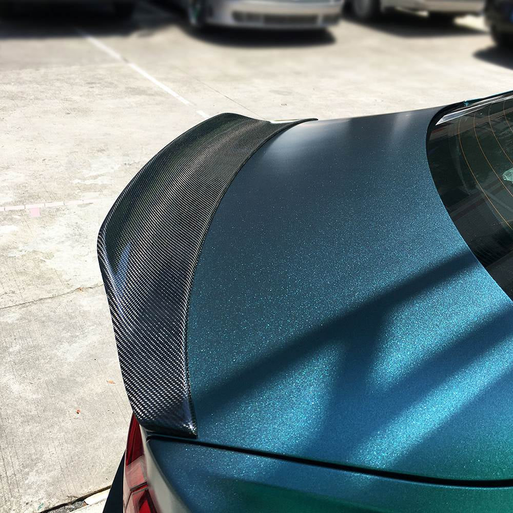 Rear Trunk Spoiler Carbon Fiber V5 (Coupe) for BMW 4 series F-32 2012-2020 - image 2