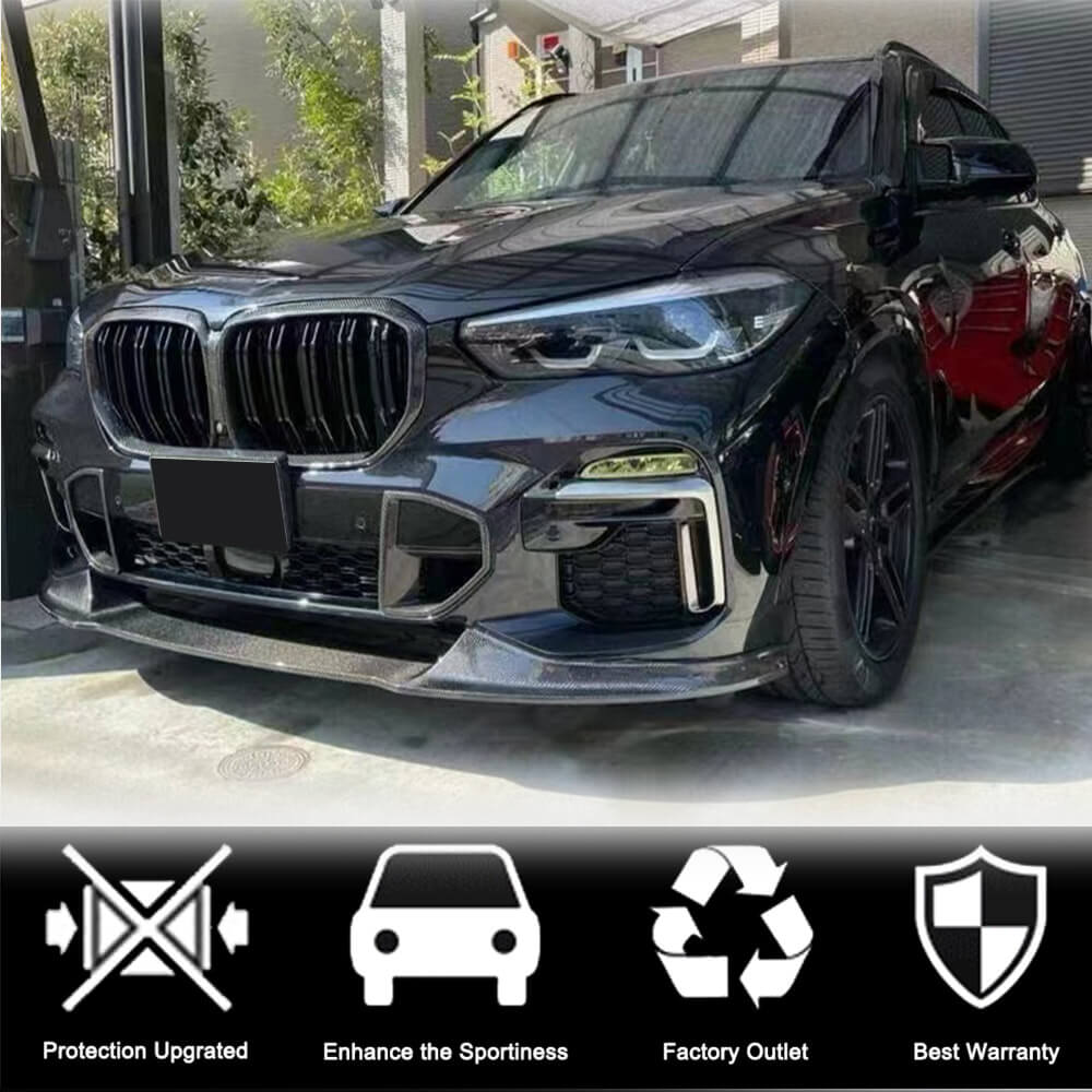 Grilles M-Look V2 (2018-2022, Carbon) for BMW X5 G05 2019- - image 2