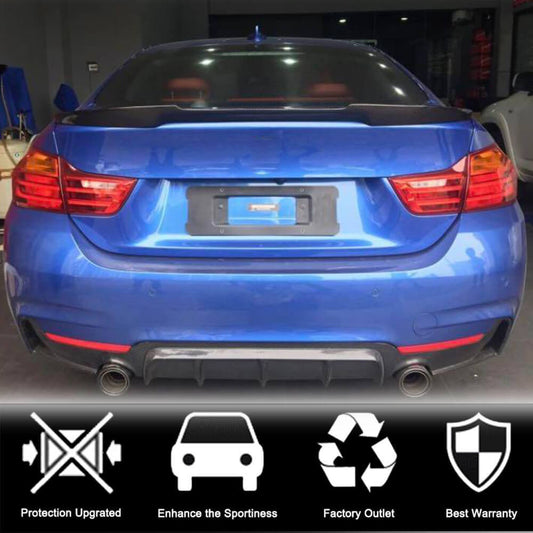 Rear Trunk Spoiler Carbon Fiber V6 (for F36) for BMW 4 series F-32 2012-2020 - image 2