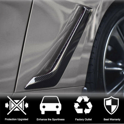 Carbon Front Fender Covers (for Q60 2016-2022) for Infiniti Q50/Q60 2013-2024 - image 2