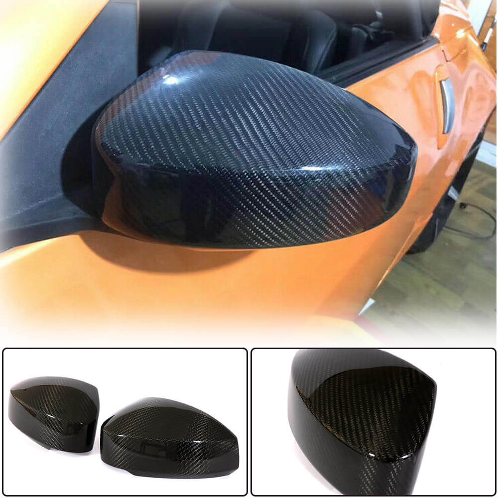 Carbon Mirror Covers (2003-2006) for Nissan 350Z 2002-2009 - image 2
