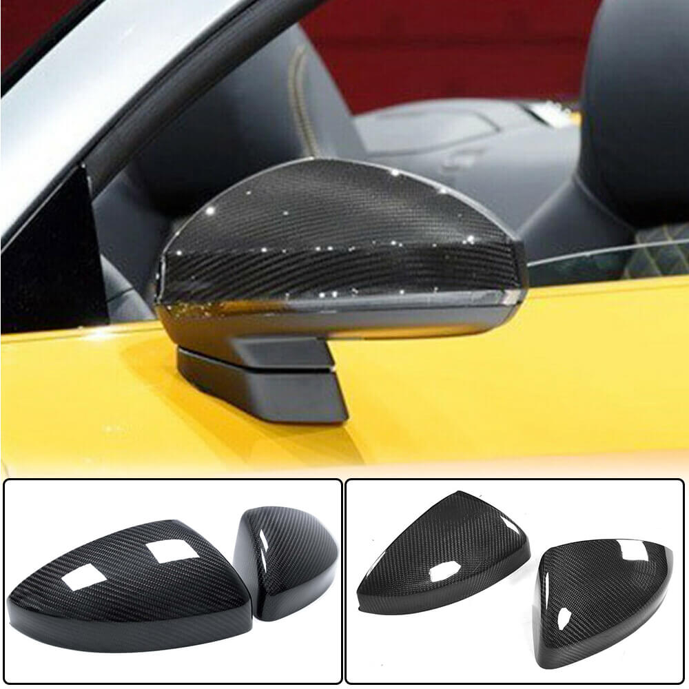 Mirror Covers (Carbon) for Audi ТТ 2014-2023 - image 2