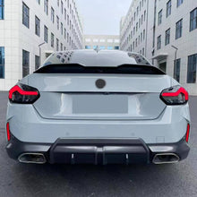 MP-Style trunk lid spoiler (Gloss black, ABS) for BMW 2 Series G42 2021- - image 2