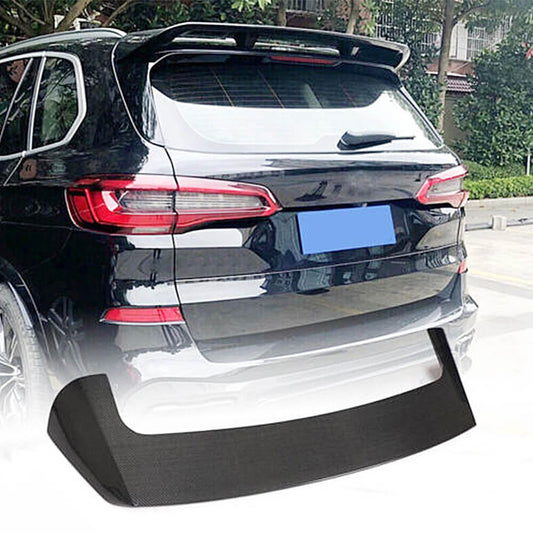 Rear window spoiler V4 (Natural carbon) for BMW X5 G05 2019- - image 2
