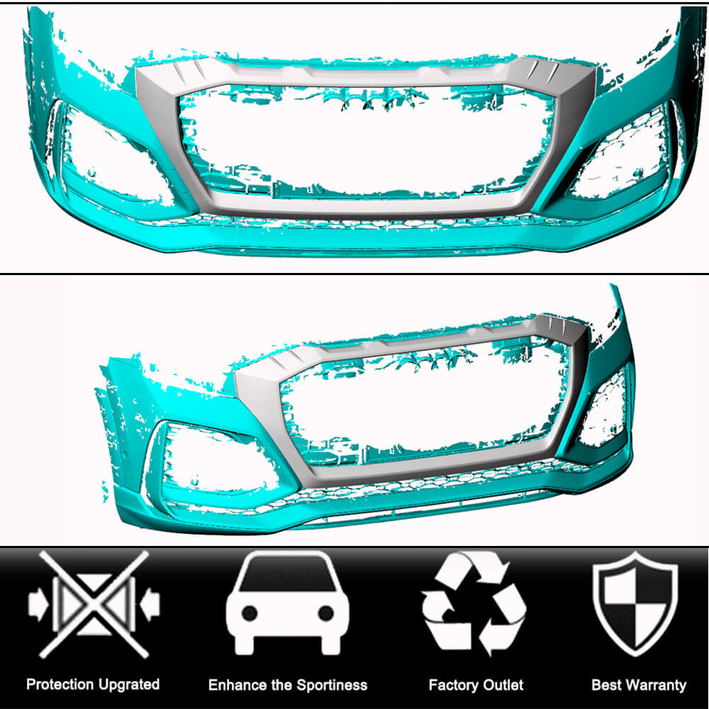 Front Grille Surround for RSQ8 Carbon for Audi Q8 2018- - image 2