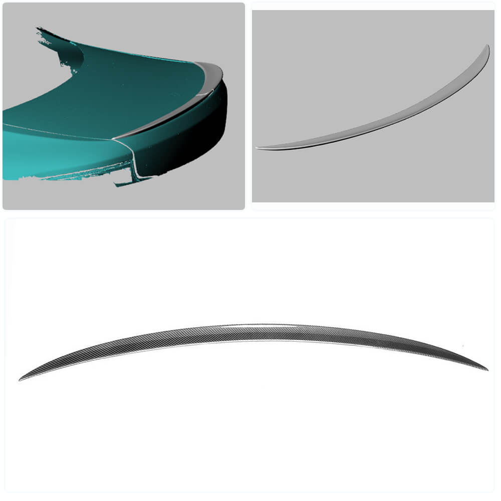 M2-Style Spoiler (for F22, Carbon) for BMW 2 Series F22/F23 2014-2021 - image 2