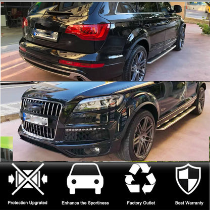 Wheel Arch Fender Flares Glossy Black PU for Audi Q7 2005-2015 - image 2