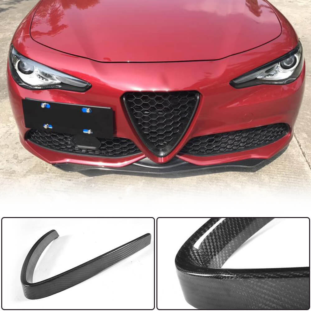 Grille Cover (for Sport/Quadrifoglio) for Alfa Romeo Giulia 2016-2022 - image 2