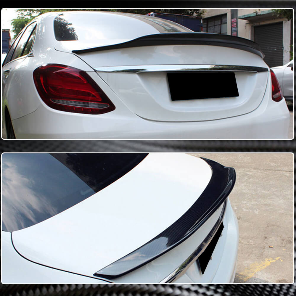 Spoiler SD V6 (Carbon) for Mercedes C-class W204 2007-2015 - image 2
