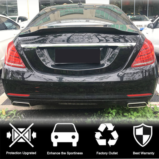 Spoiler V5 (Carbon) for Mercedes S-сlass W222 2013-2022 - image 2