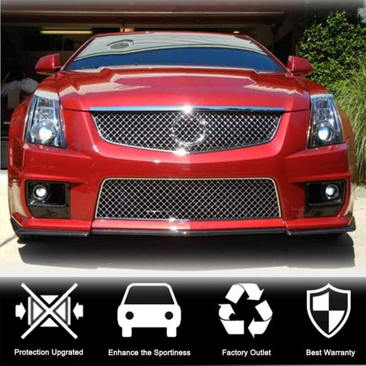 Carbon Front Bumper Flaps for CTS V Coupe for Cadillac CTS 2007-2014 - image 2